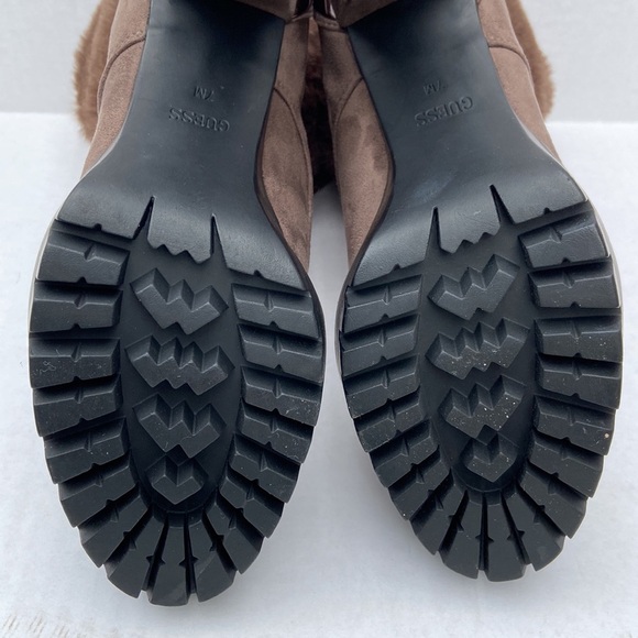 New GUESS Trisia Lug Sole Booties SZ 7 - Picture 9 of 13